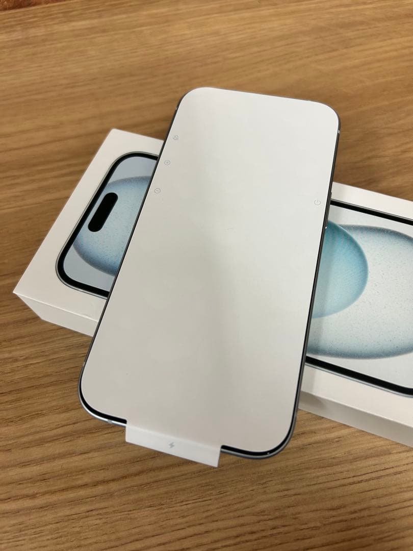 iPhone15 Blue 128GB アイフォーン15 docomo端末