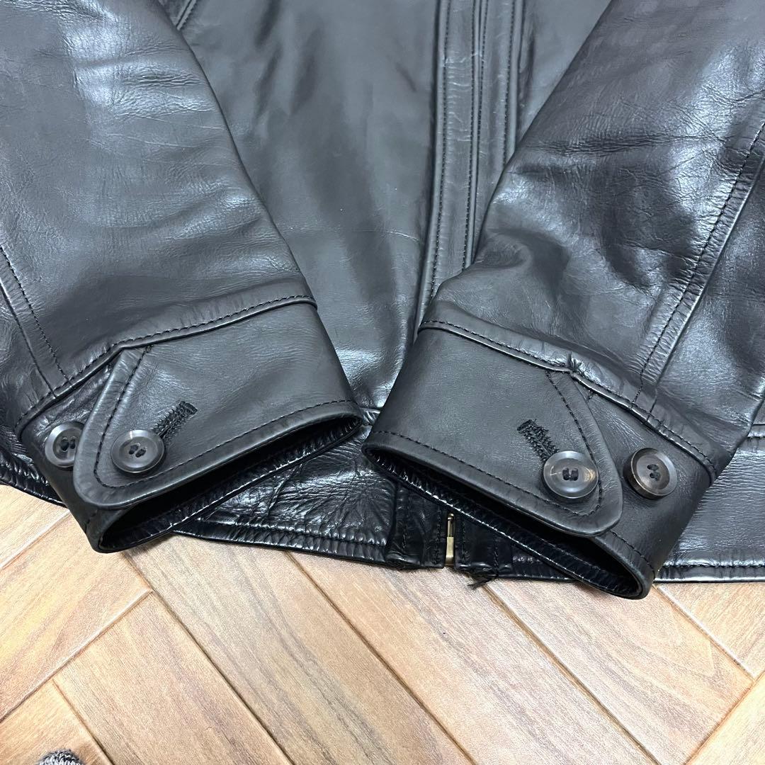 超希少　ナイジェルケーボン　レザージャケット　シングルライダース　50