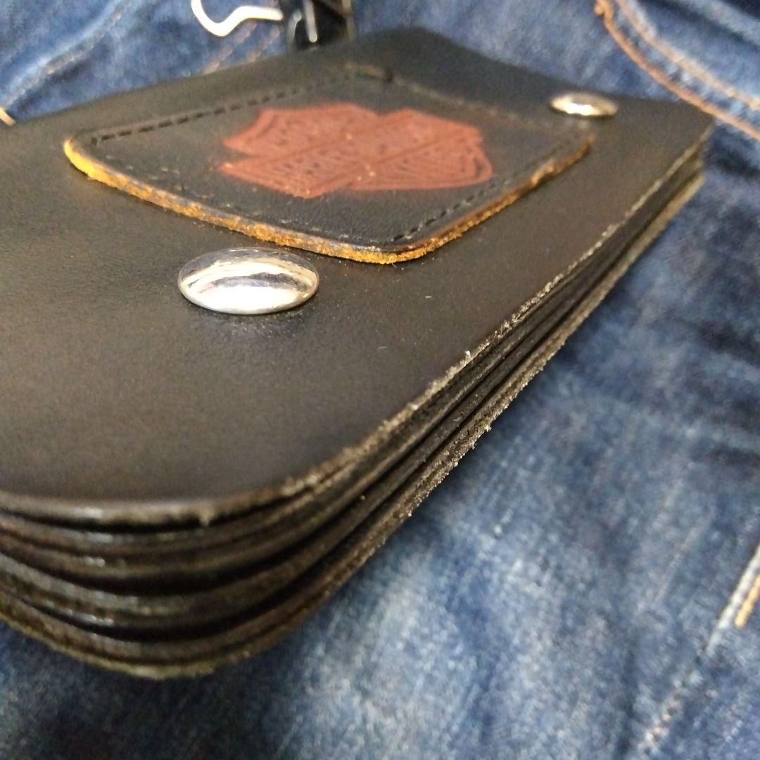 ハーレーダビッドソン トラッカーウォレット ブラック