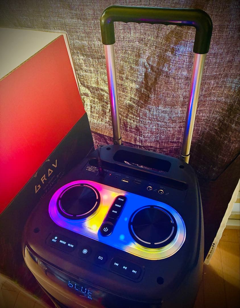 【2025年式美品】GRAV 100W Bluetooth ワイヤレススピーカー