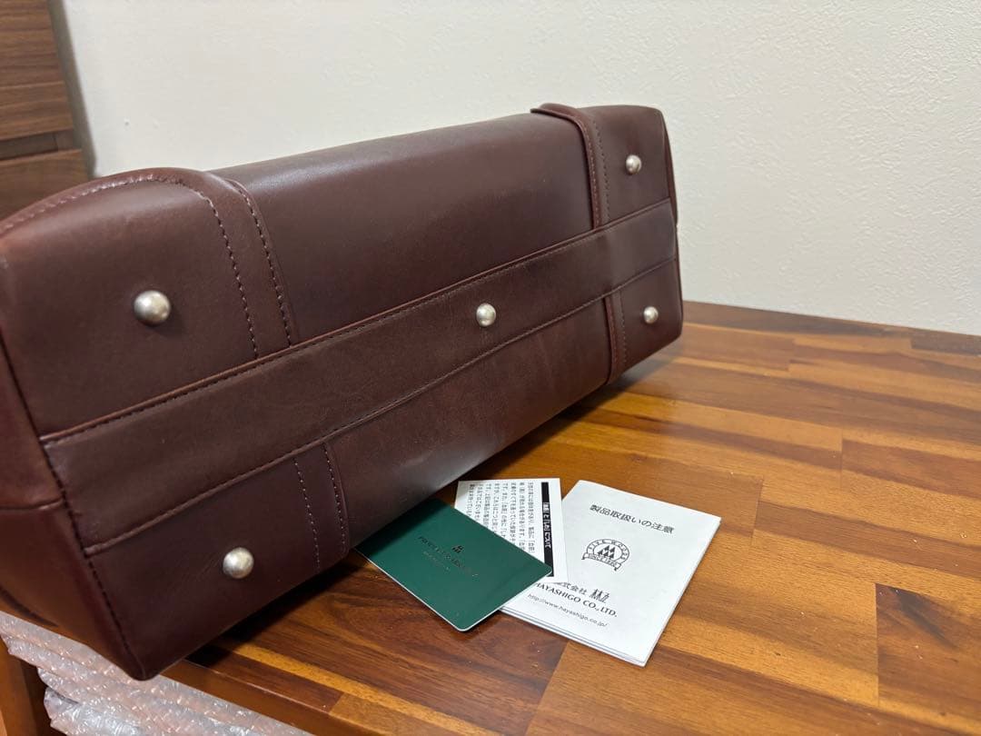 ☆未使用☆FIVE WOODS PLATEAU Lファイブウッズ レザートート