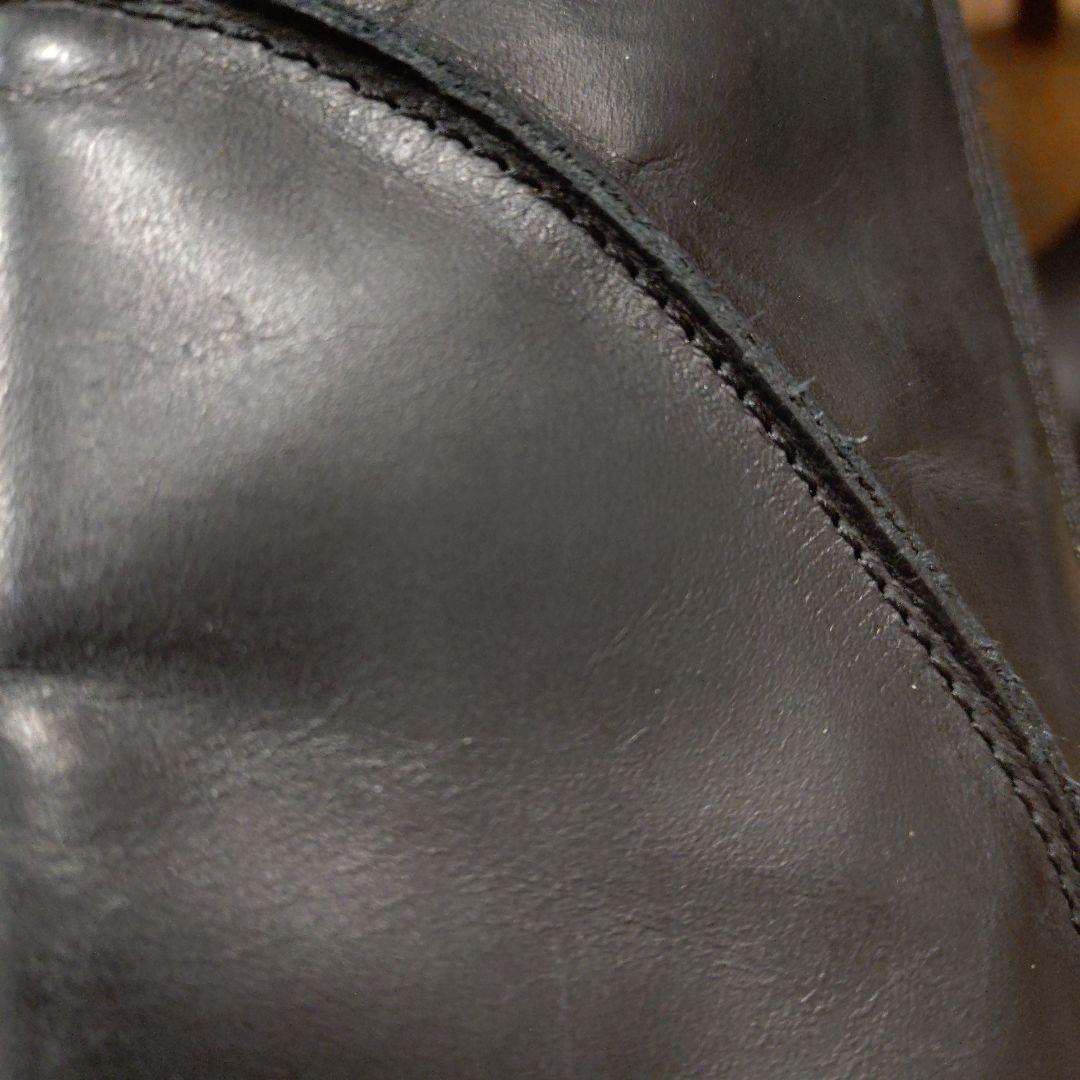 専用　Clarks　ブラックレザー ロングブーツ フラワー　刺繍