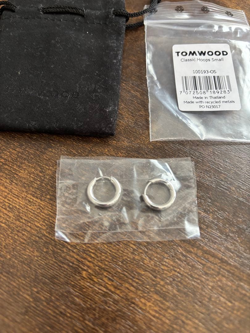 TOMWOOD トムウッド ピアス Classic Hoop Small フープ