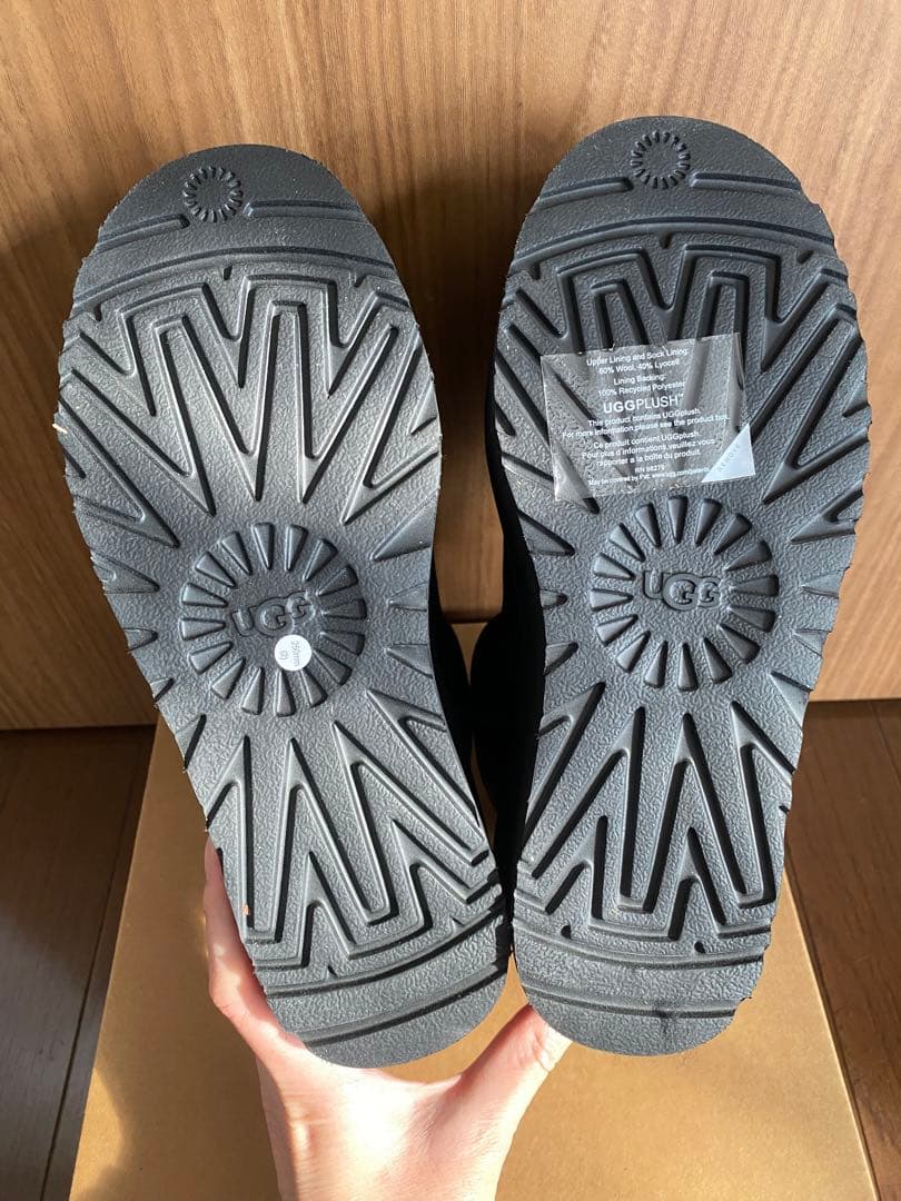 UGG クラシック ウルトラミニ プラットフォーム ブラック 25cm