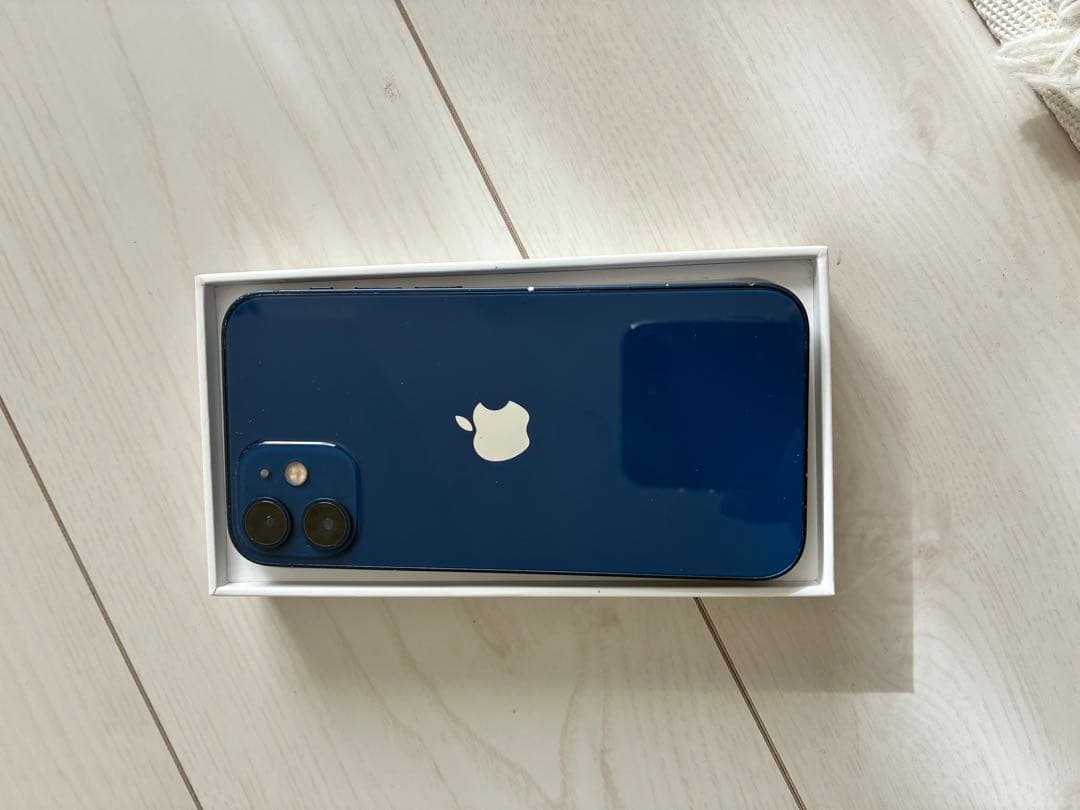 Apple iPhone12 miniブルー 付属品完備