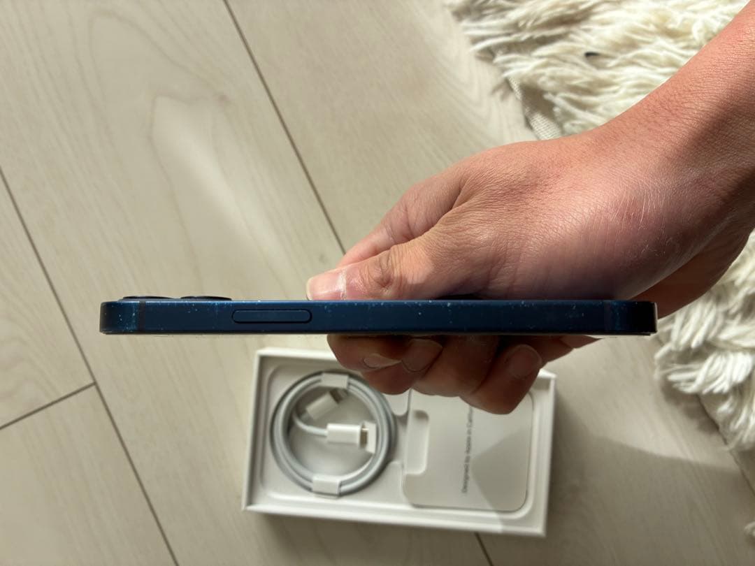 Apple iPhone12 miniブルー 付属品完備