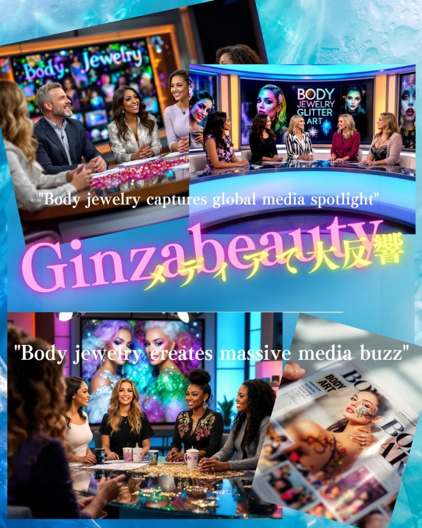 ≪商材≫ボディジュエリー超豪華１００本キット付き✶開業セット！ボディージュエリー