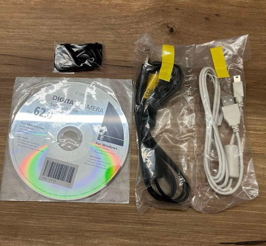 CANON IXY 10S ピンク 純正バッテリー2個 箱・説明書等付属品付き