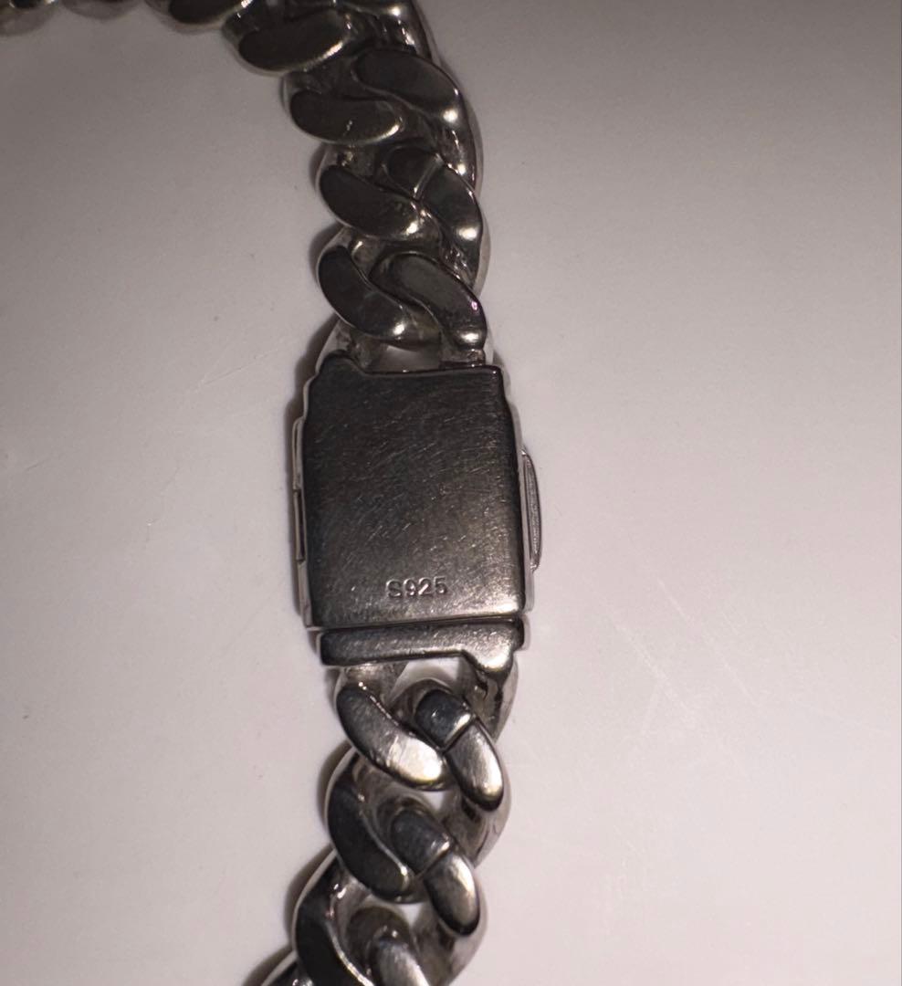 AVALANCHE アバランチ　シルバー マイアミブレスレットメンズブレスレット