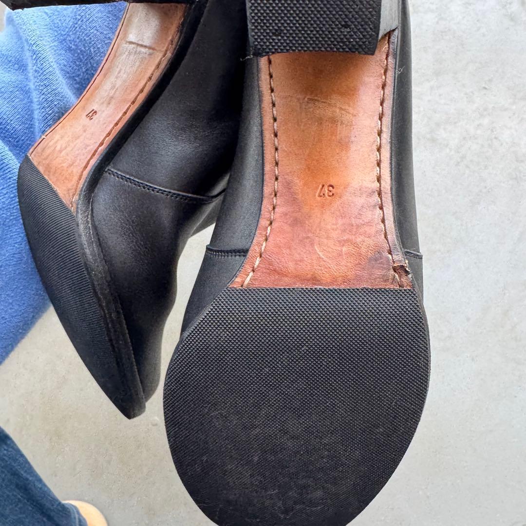 「っつ」レディースフラテッリジャコメッティ ロングブーツ 革靴