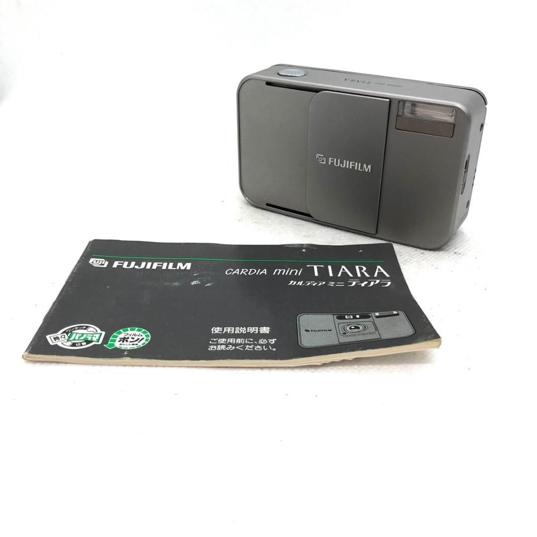 【C6402】TIARA FUJIFILM CARDIA 28mmフィルムカメラ