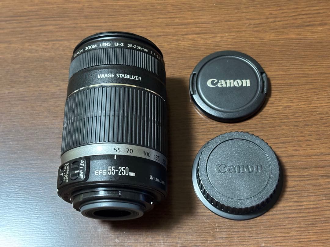 Canon EF-S 55-250mm F4-5.6 IS 動作確認済み