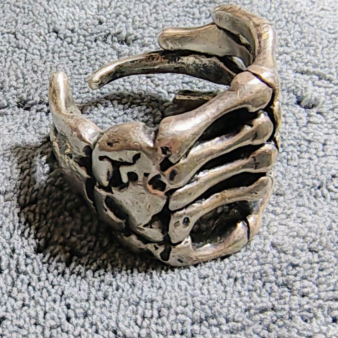 hide　200個限定品　ボーンハンド　　スカルハンド　ヴィンテージリング