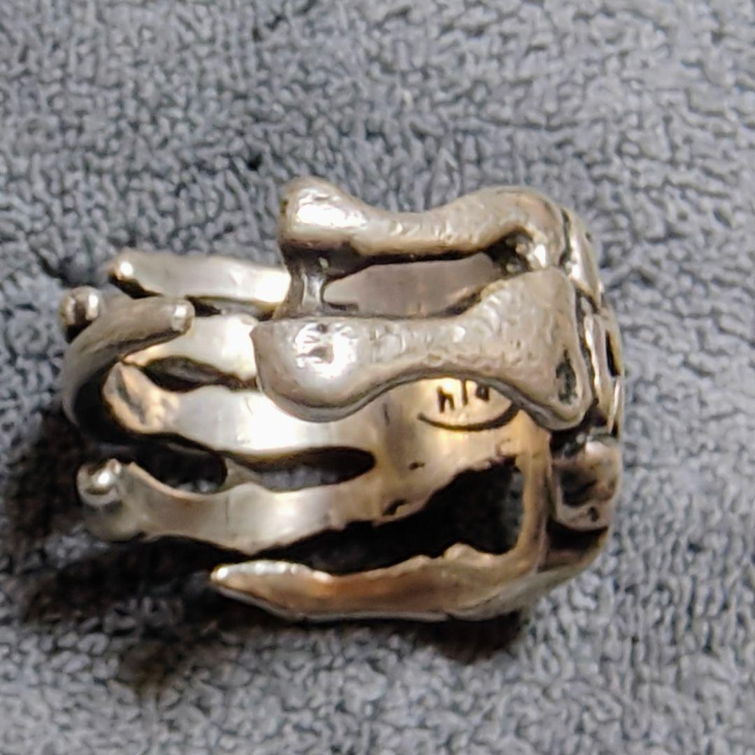 hide　200個限定品　ボーンハンド　　スカルハンド　ヴィンテージリング