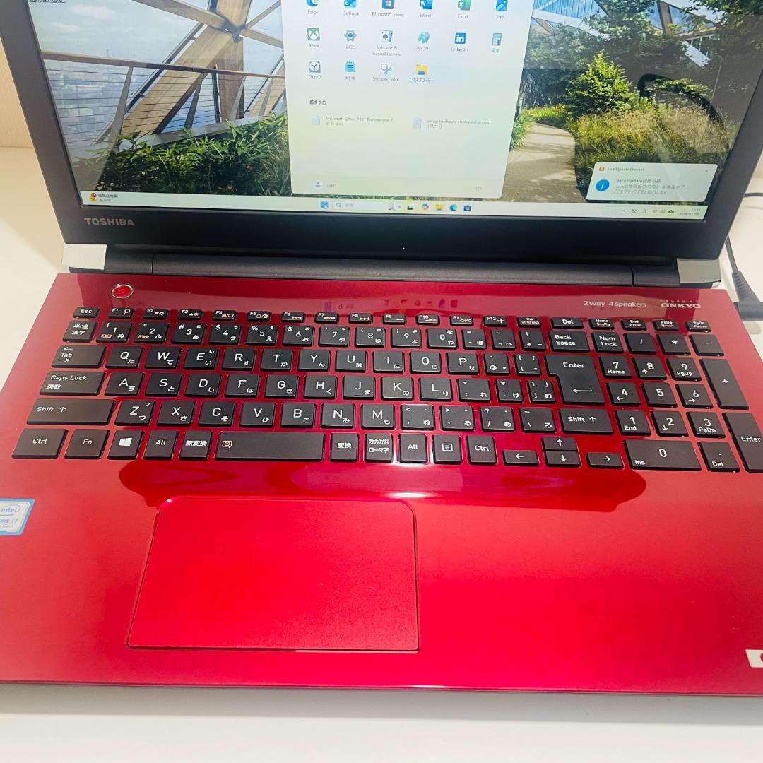 第8世代ＤynabookT75/GR i7-8550U SSD480GB M8G