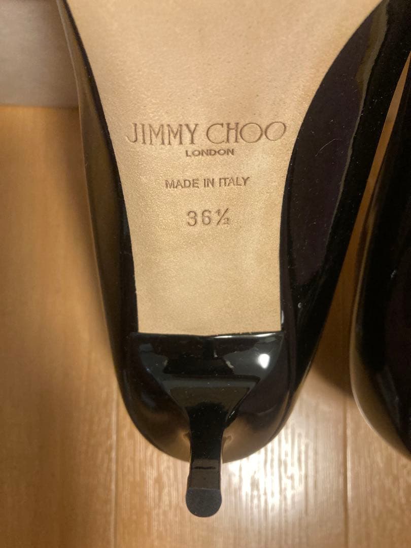 【試着のみ】JIMMY CHOO エナメルパンプス AZA 36½