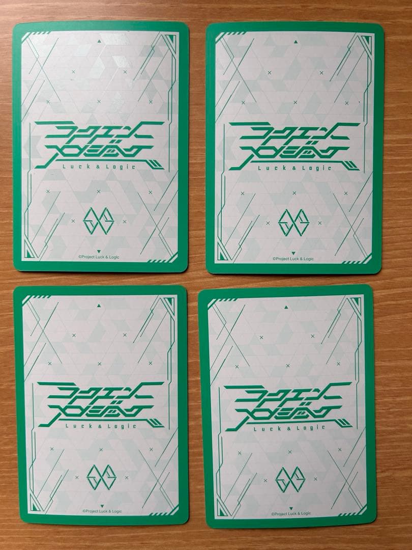 ラクエンロジック らくろじ部 サイン入り 4枚セット