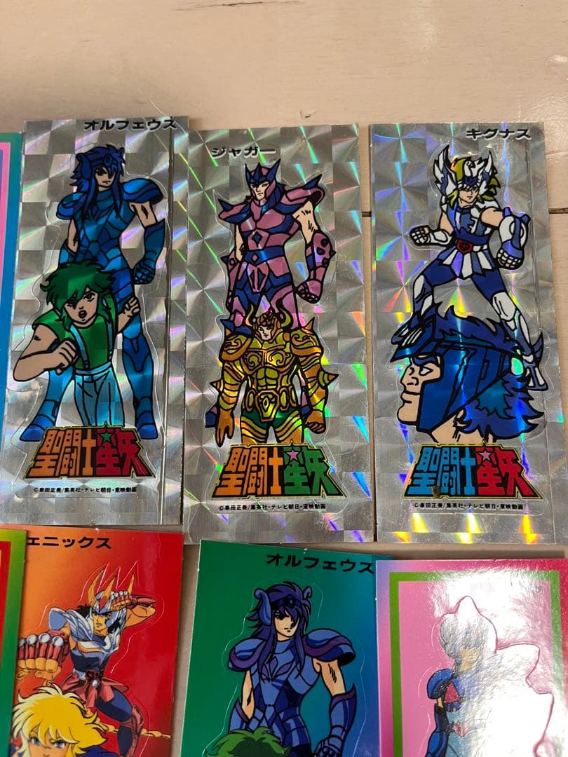 聖闘士星矢 シール ステッカー レトロ