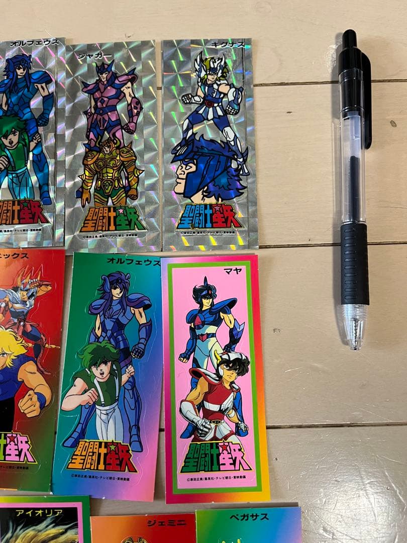 聖闘士星矢 シール ステッカー レトロ