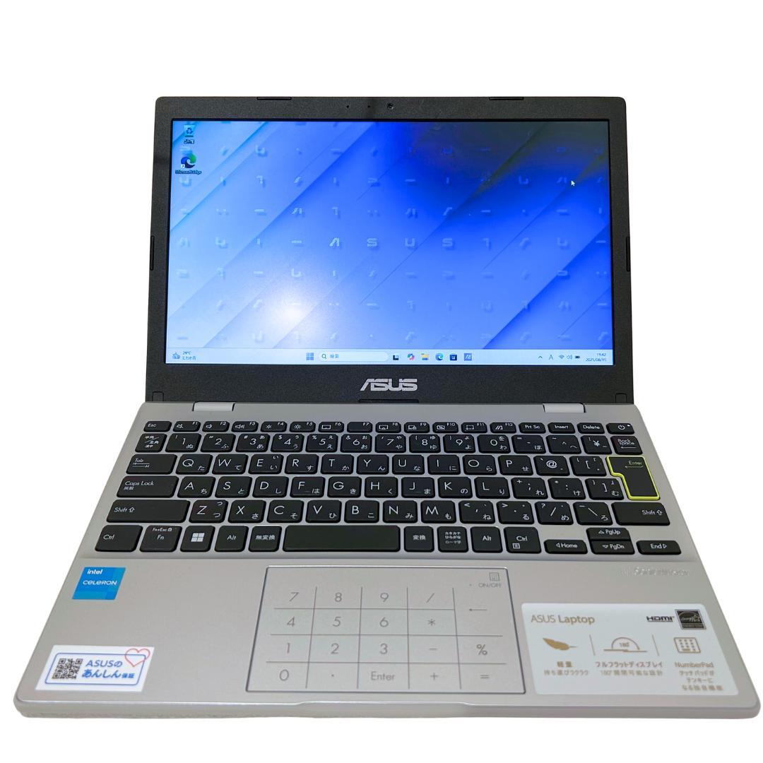 ほぼ新品！ASUS E210KA モバイルノートPC ほぼ未使用 軽量コンパクト