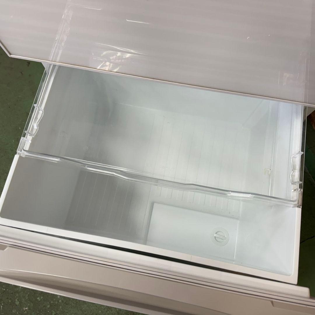 326 大型冷蔵庫　右開き　400L弱　自動製氷機　極美品　鏡面モデル　大人気