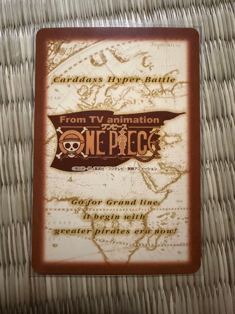 旧ワンピースカード　ルフィ海賊団　花火　ナミ　ゾロ
