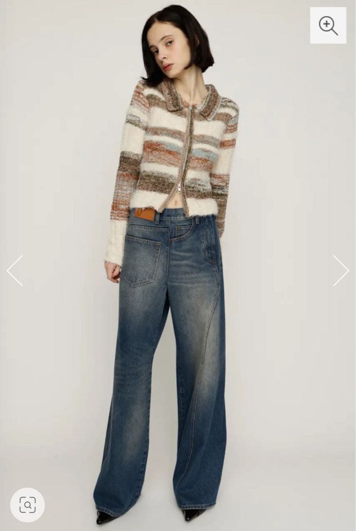 ３日までセールSLY BACK TO FRONT DENIM パンツ