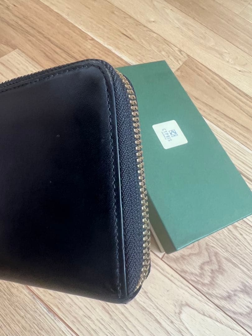 キプリス　ハニーセル　ラウンドファスナー　長財布