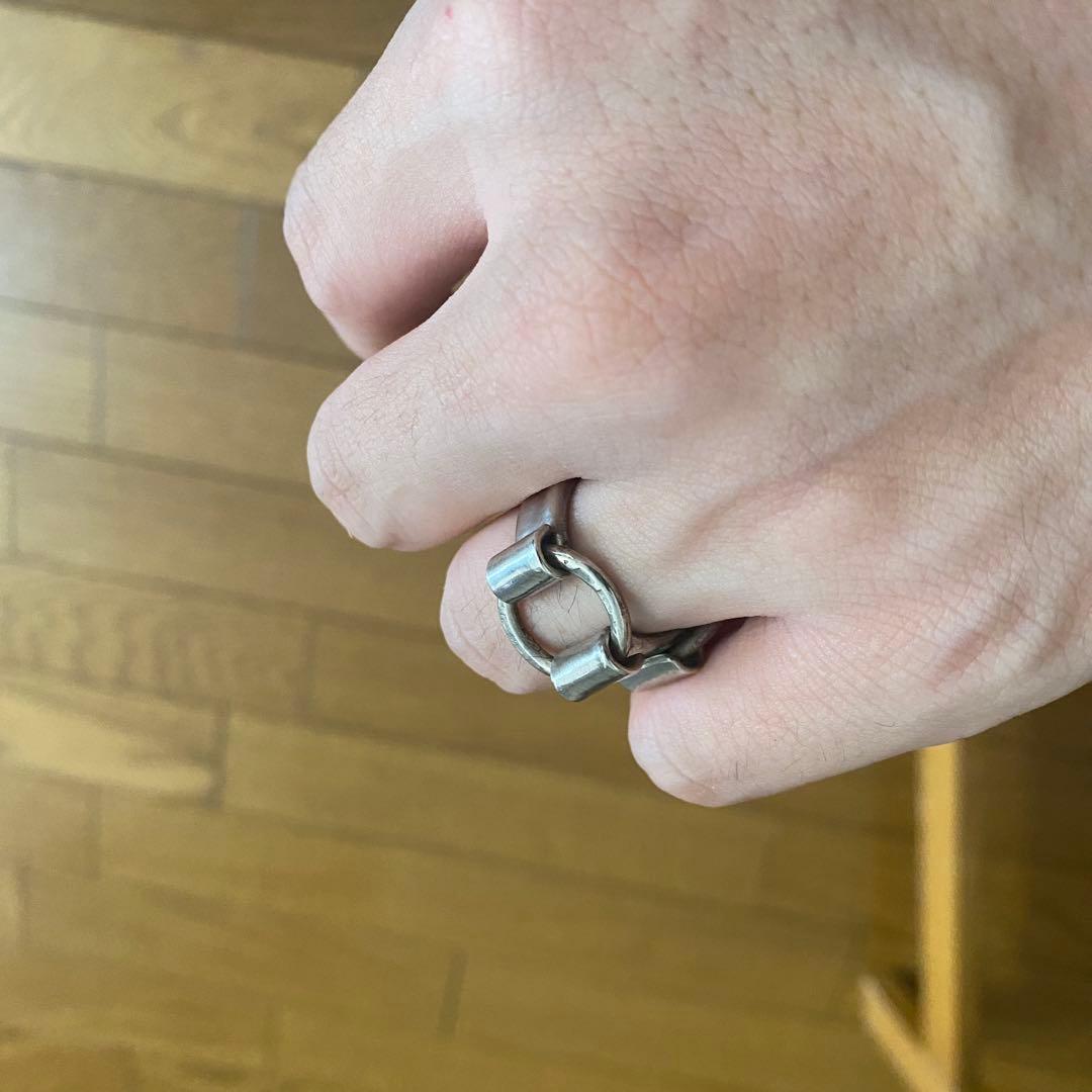 【セール中】Kensscratch tekaseシルバーリング　18号