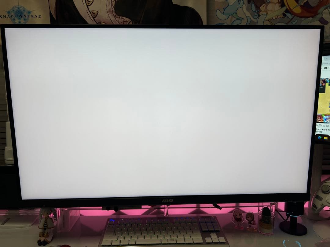 MSI MAG 323UPF ゲーミングモニター　4k 160Hz 中古美品