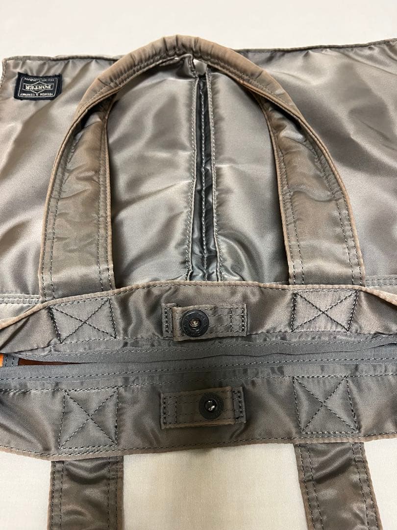 PORTER TANKER ポータータンカー　トートバッグ　シルバーグレー