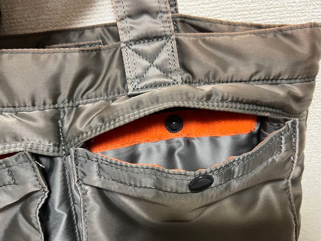 PORTER TANKER ポータータンカー　トートバッグ　シルバーグレー