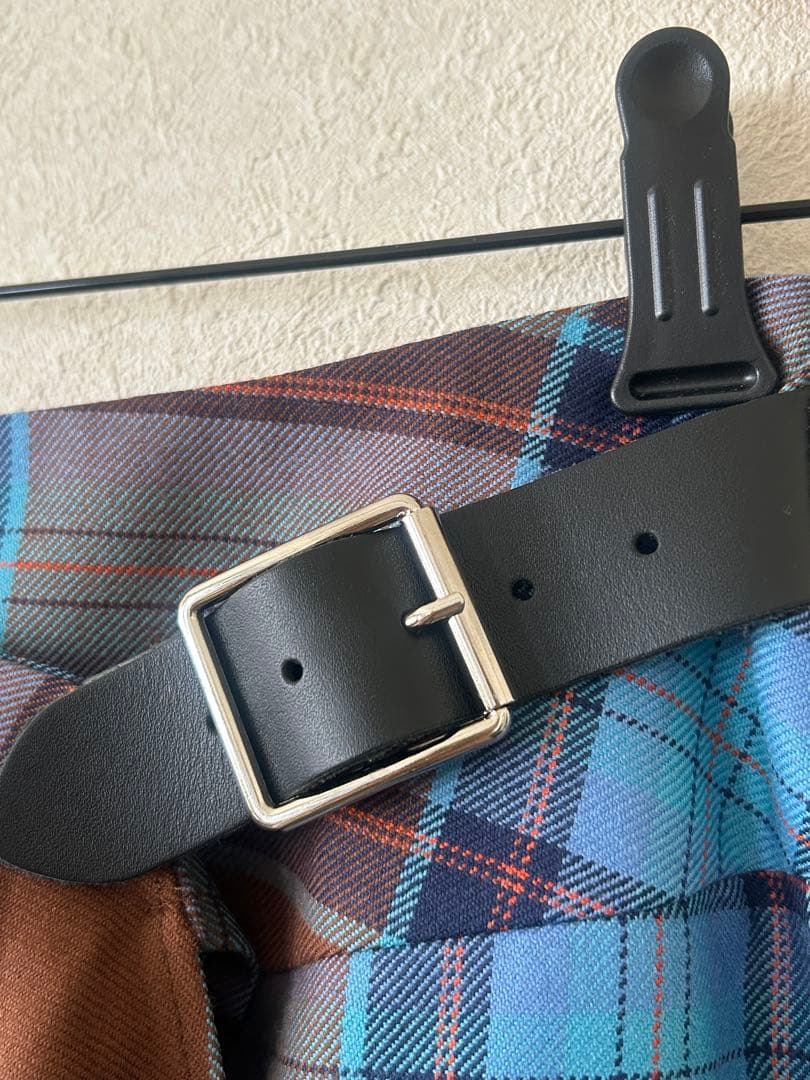 【極美品】O'neil of Dublin キルトスカート　ウール100%