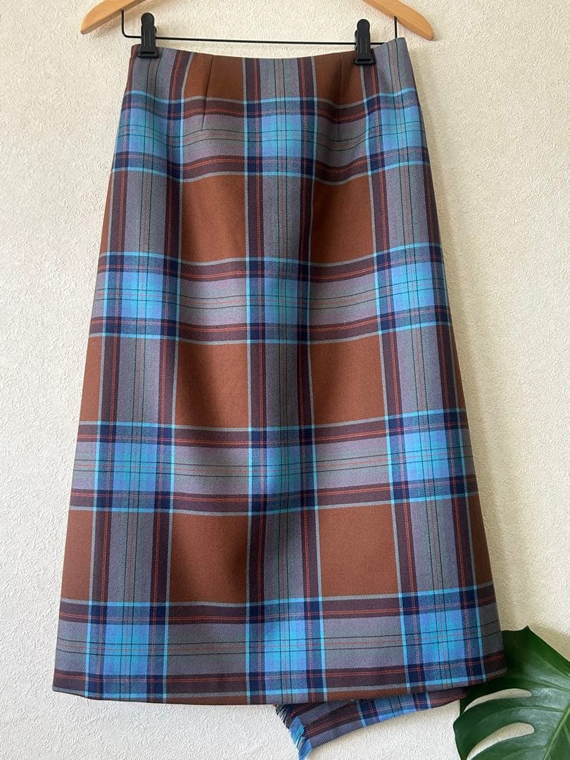 【極美品】O'neil of Dublin キルトスカート　ウール100%