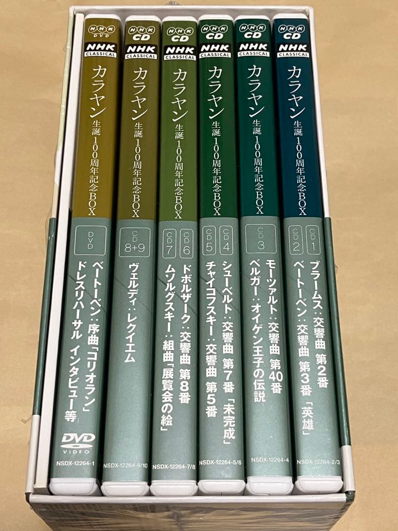 カラヤン生誕100周年ボックス〈期間限定販売〉【CD＋DVD】