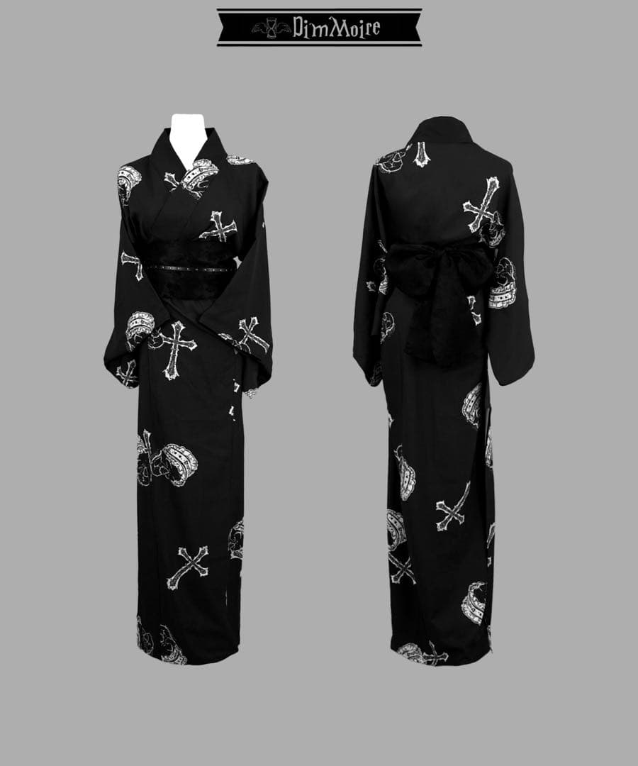 【Dimmoire】 ディムモア 浴衣 セット ブラック