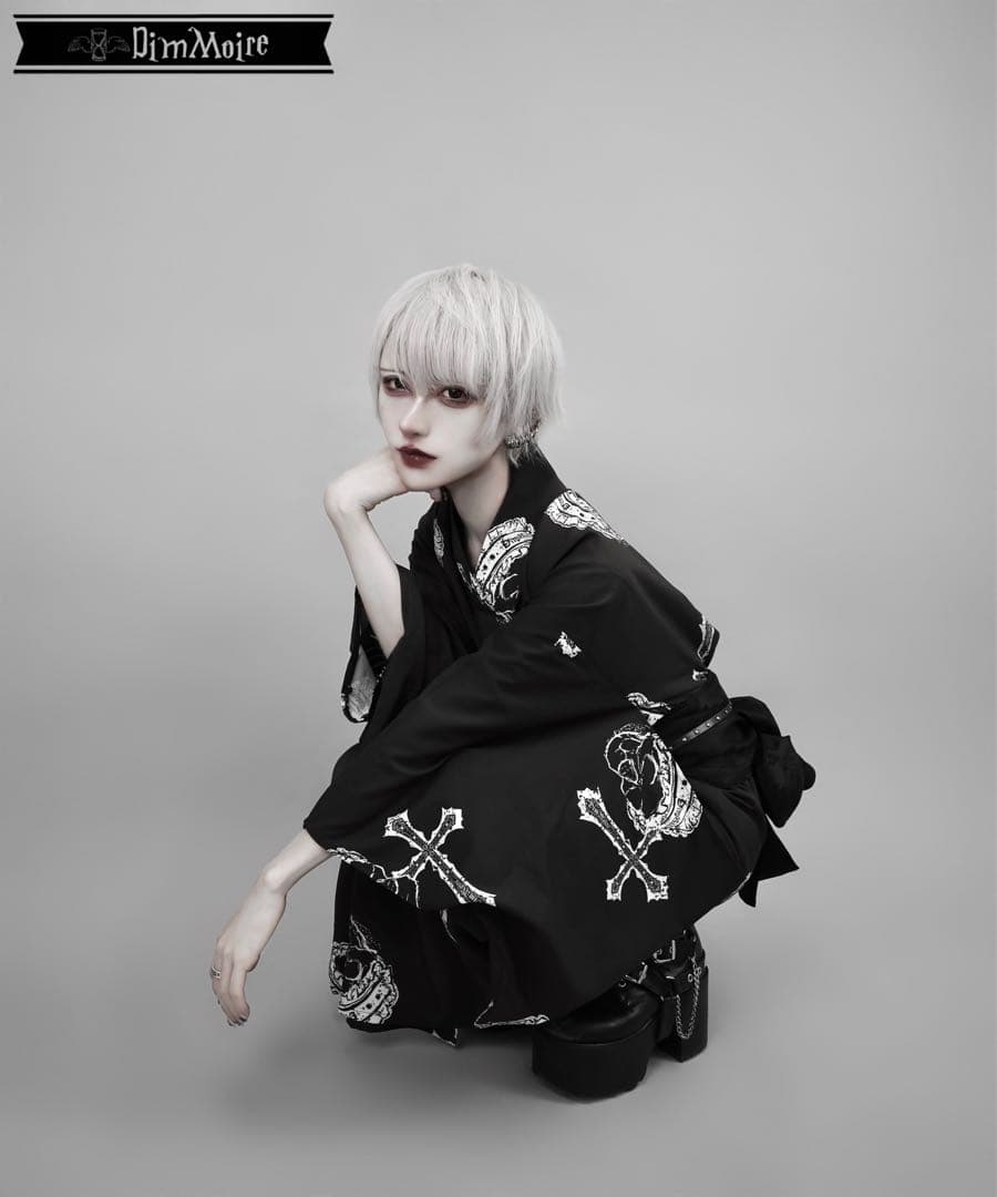 【Dimmoire】 ディムモア 浴衣 セット ブラック