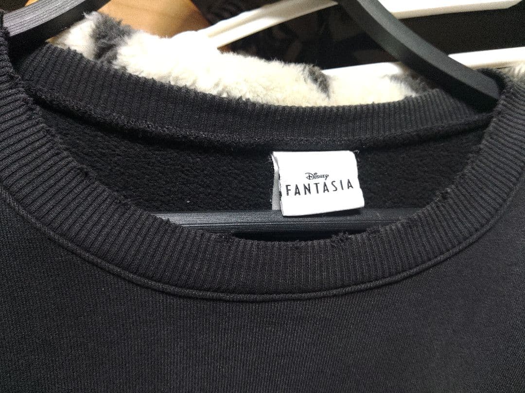 古着　Disney FANTASIA ミッキーマウス スウェットM(XL位)