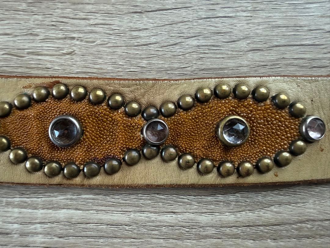 希少　初期 HTC オーバーレイピーナッツ スティングレイ　ヴィンテージ　ベルト