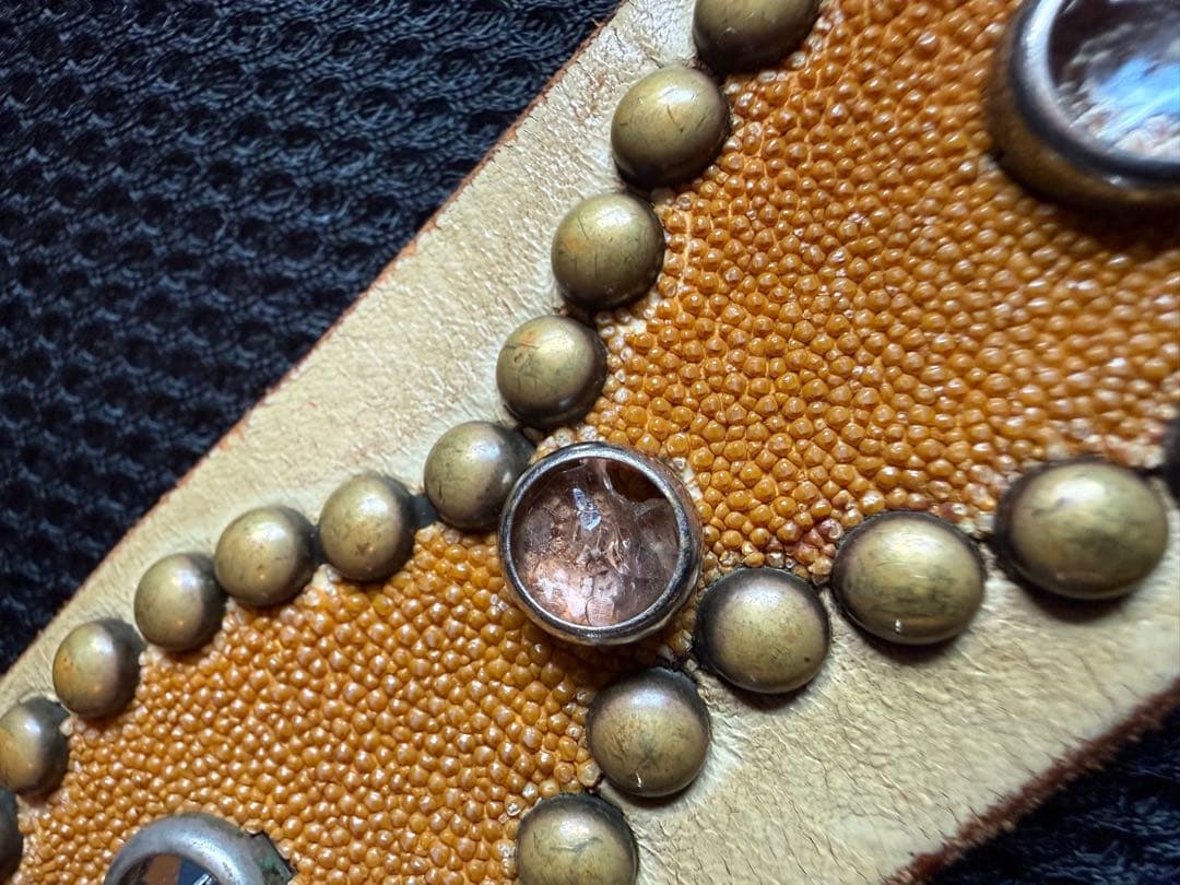 希少　初期 HTC オーバーレイピーナッツ スティングレイ　ヴィンテージ　ベルト