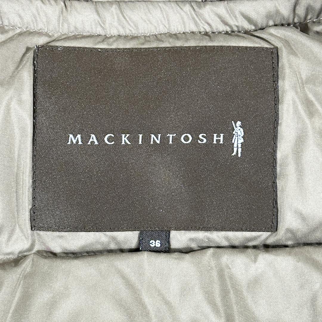 MACKINTOSH ダウンコート フード取り外し可能 M