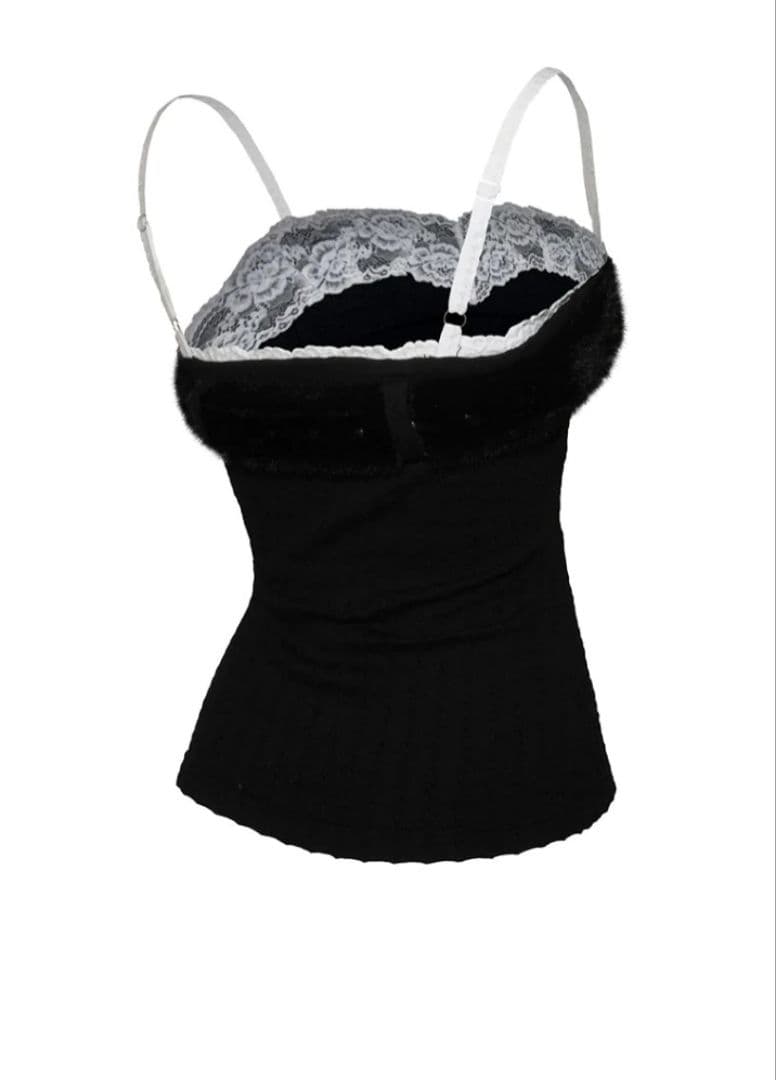 S bold belt tops　黒