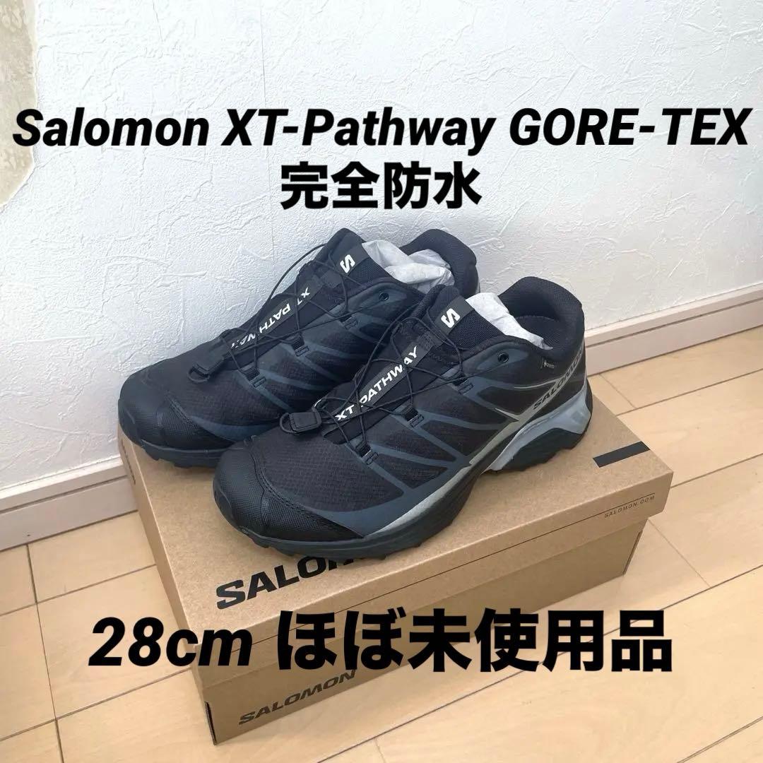 Salomon XT PATHWAY ゴアテックスBLACK 新古品28cm