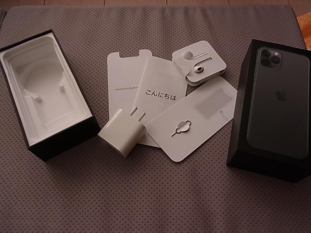 値下げ 美品Apple iPhone 11 Pro ミッドナイトグリーン 91%