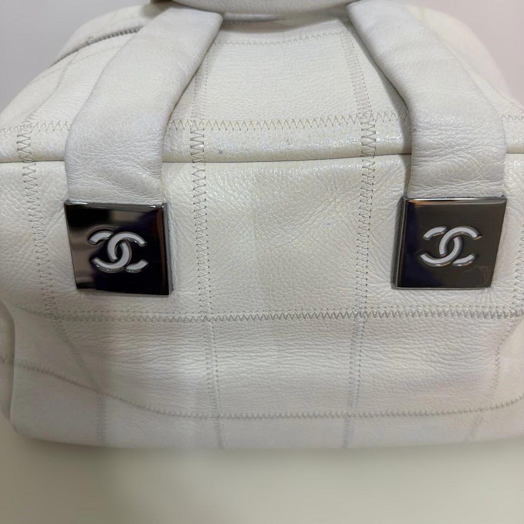 シャネル　キャビアスキン チョコバー ミニボストン 本日限定