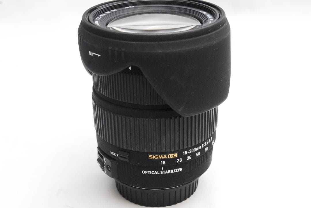 SIGMA ZOOM 18-200mm 1:3.5-6.3 DC OS 良品