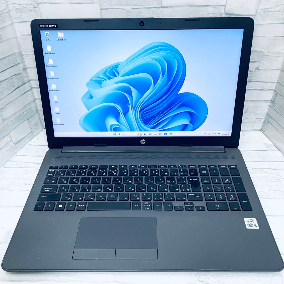 大容量 hpノートPC 第10世代core i5 office DVD フルHD