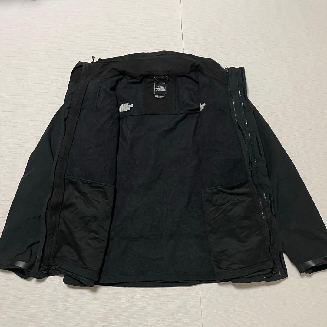 パパイヤ　ノースフェイス3in1ハイベント裏ボアオーバーサイズ