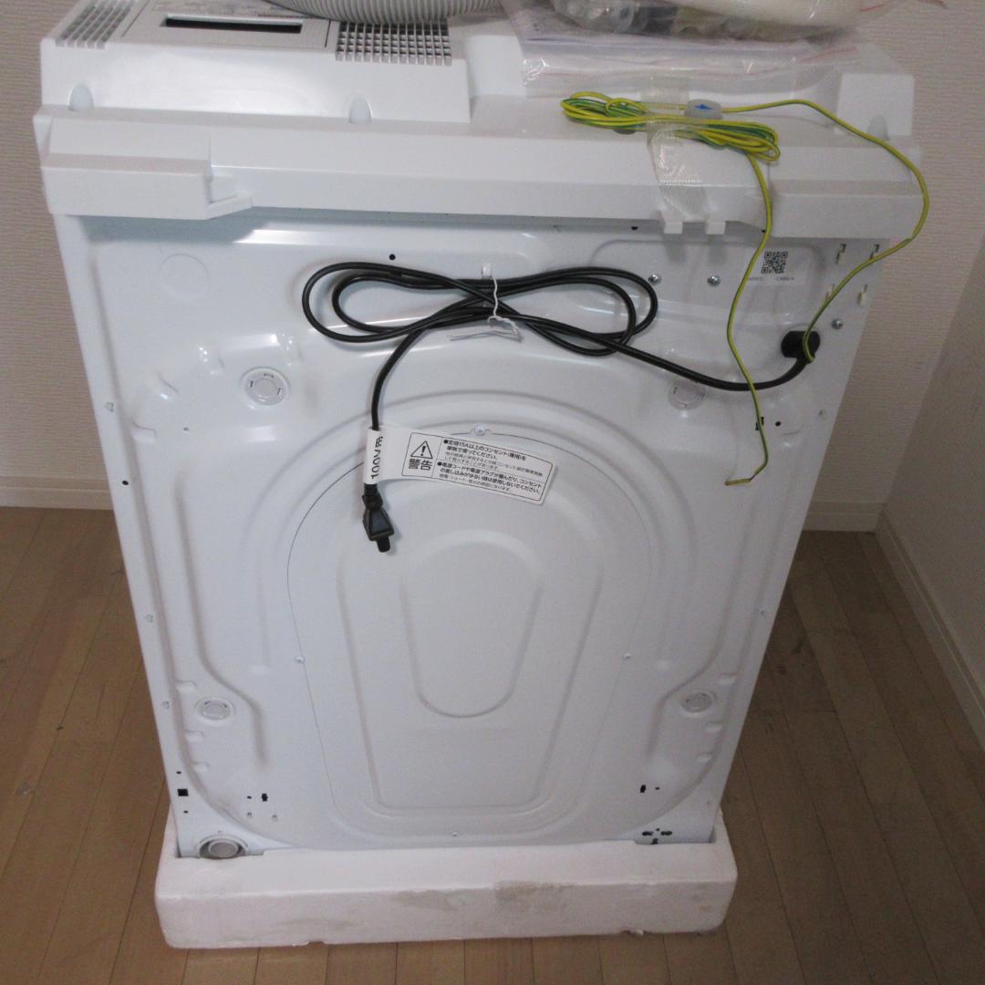 未使用品：IRIS OHYAMA ドラム式洗濯乾燥機 CDK852-W