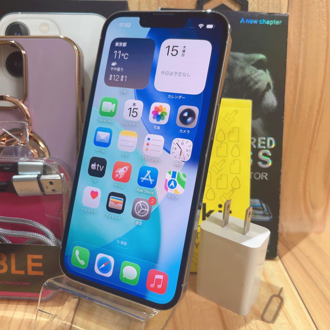 SIMフリー 本体 iPhone 13 Pro 256 GB シルバー 581
